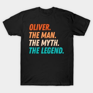 The Man The The Legend Father's Day Grandpa T-Shirt